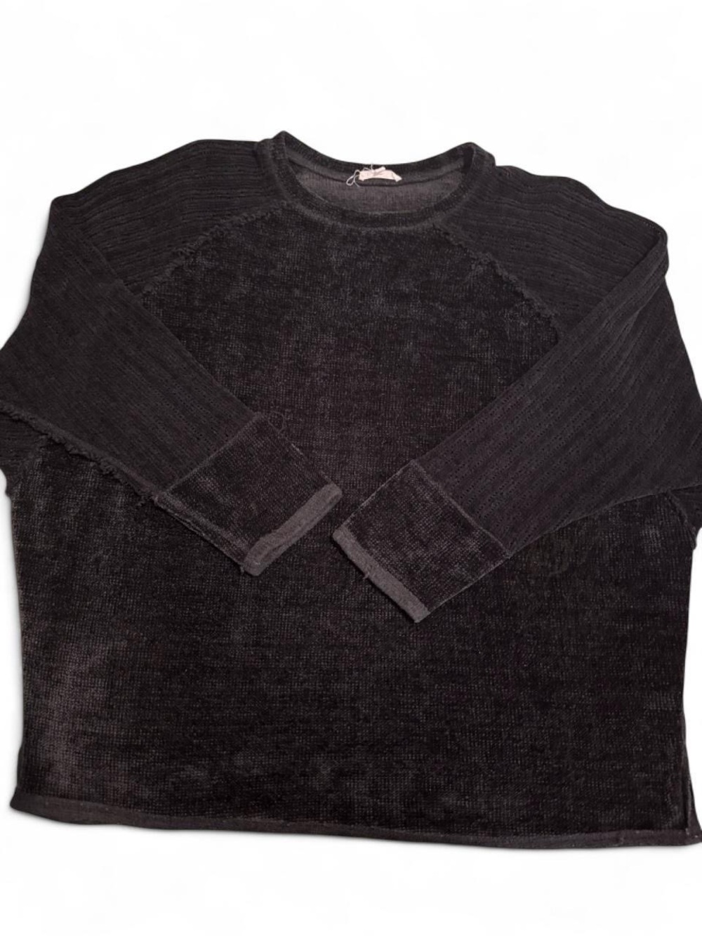 easel Women's Crewneck Sweater in Black
